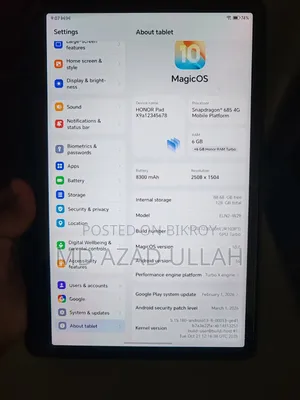 Honor Pad X9 128 GB Gray