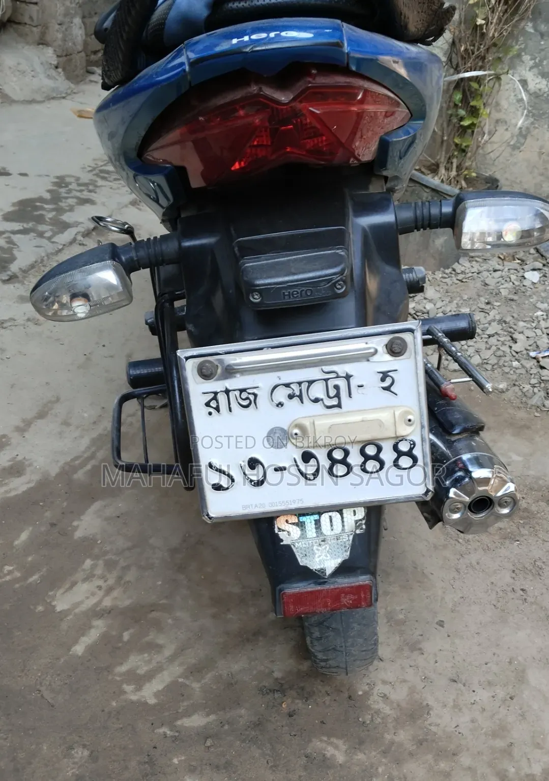 Hero Passion Pro 2020 Blue