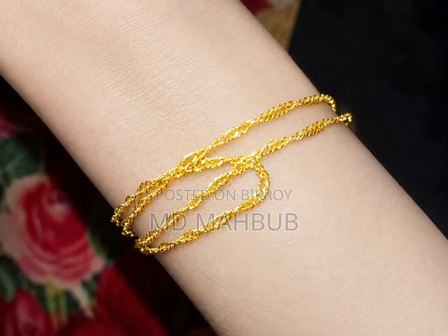 8.5 Aana Gold Necklace