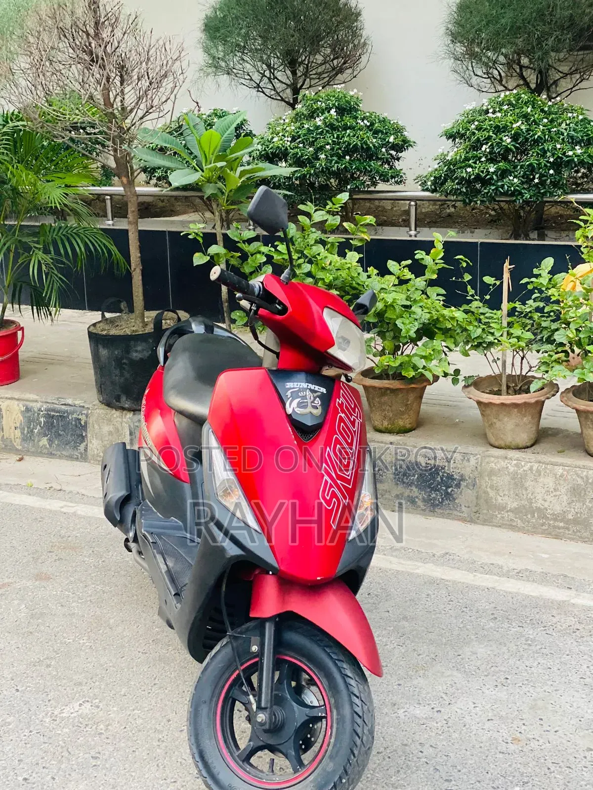 রানার স্কুটি-১১০ ২০২৩ লাল