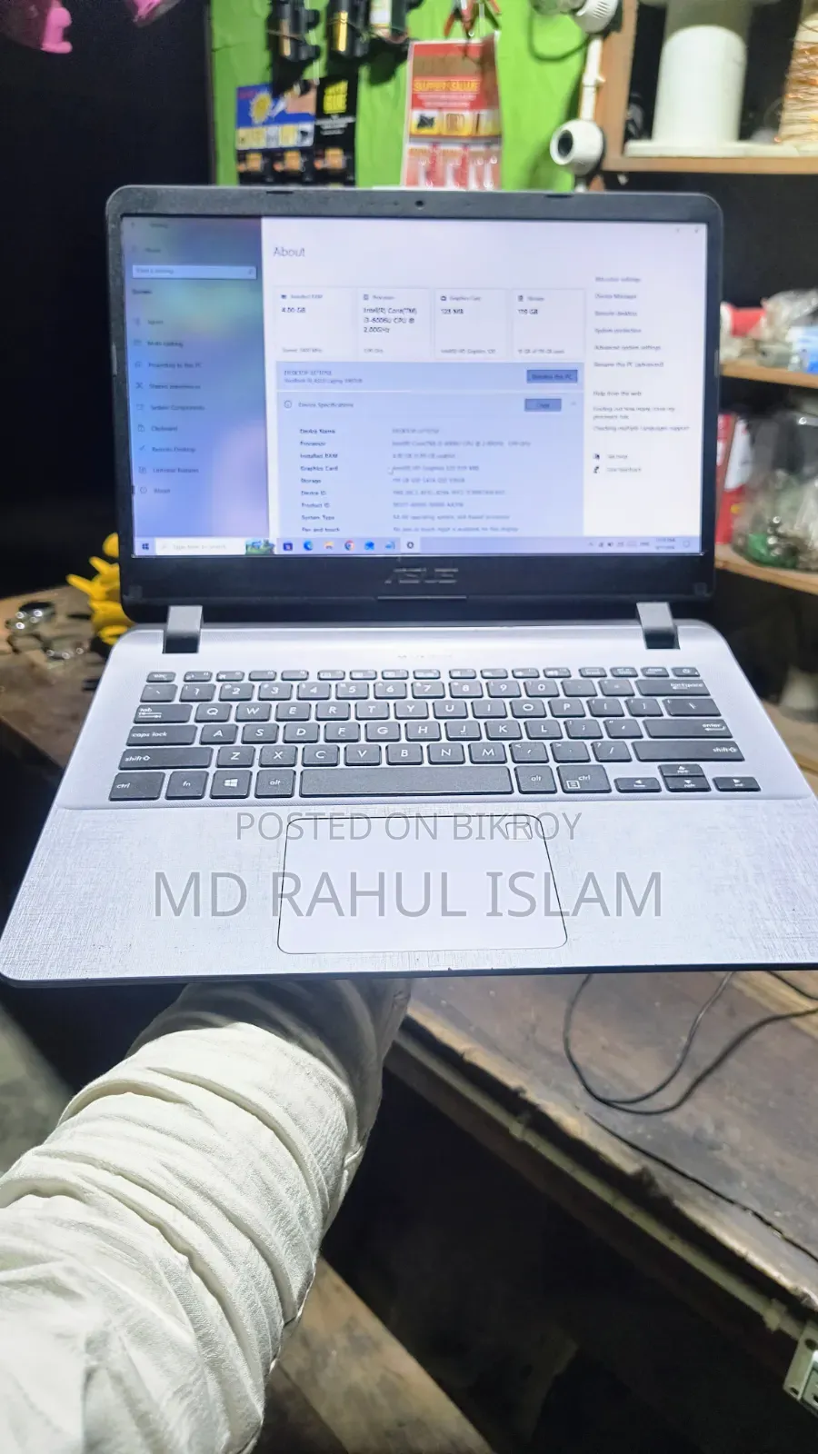 Laptop Asus X401A 4GB Intel Core I3 SSD 128GB