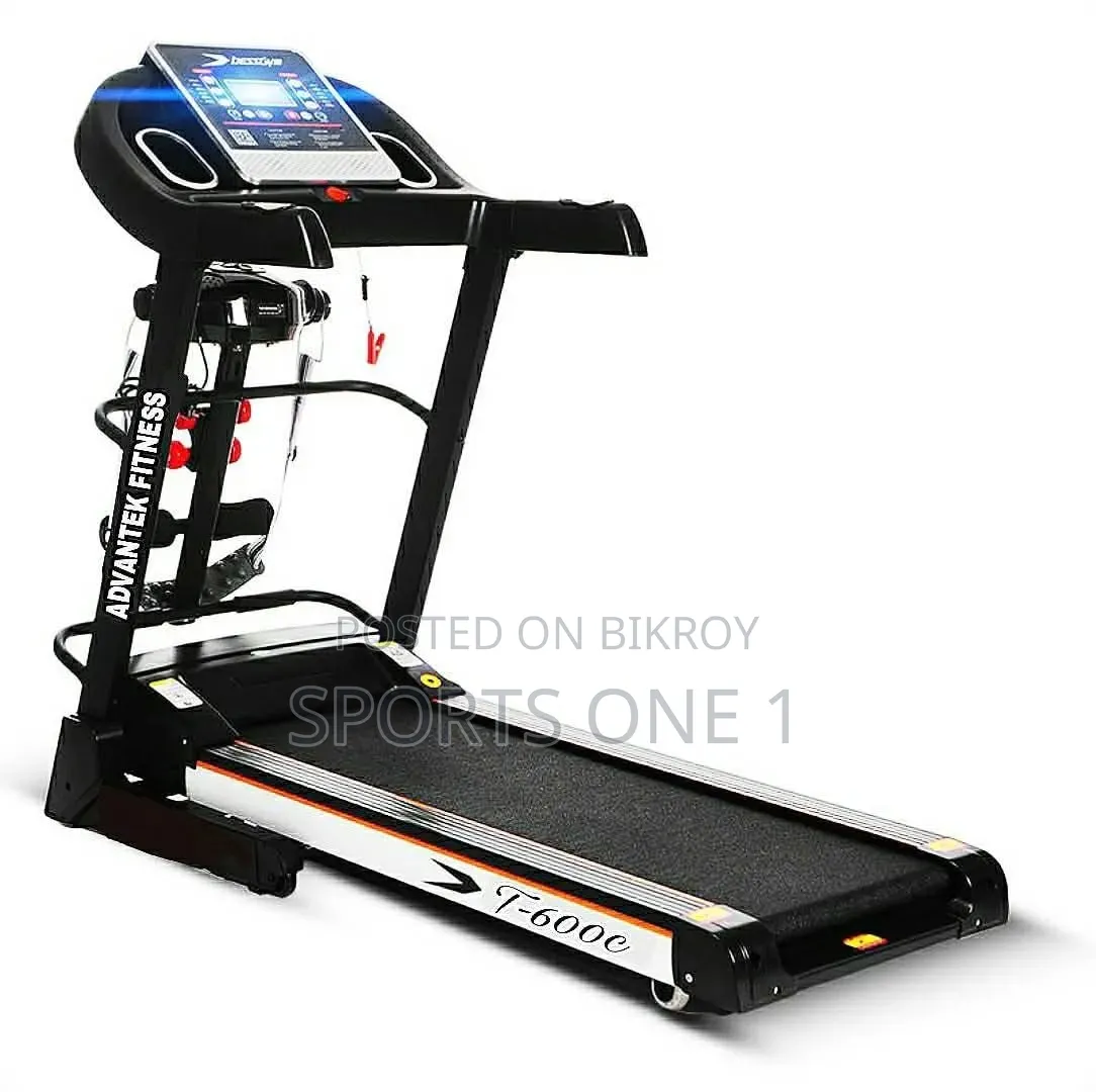 Motorized Treadmill 4 Hp User 150 Kg 5 In1 Advantek Brand
