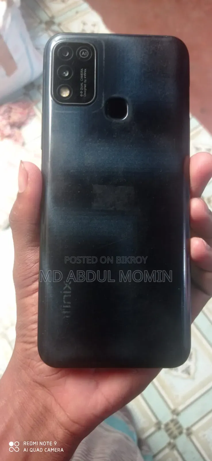 Infinix Hot 11 Play 64 GB Black