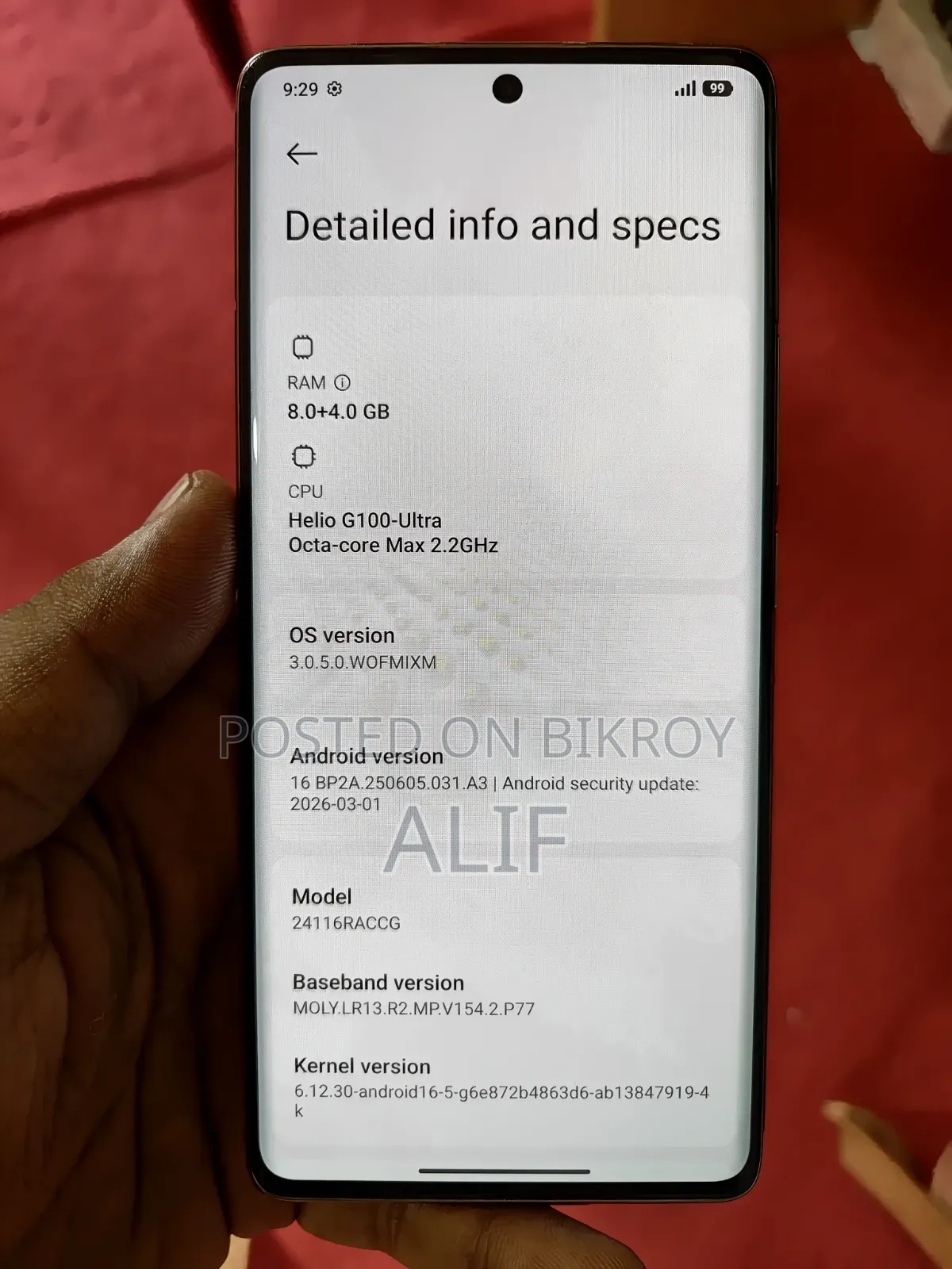 New Xiaomi Redmi Note 14 Pro 256 GB Rose Gold