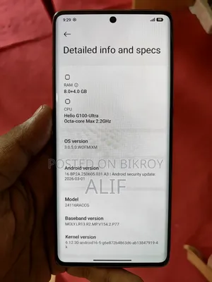 New Xiaomi Redmi Note 14 Pro 256 GB Rose Gold