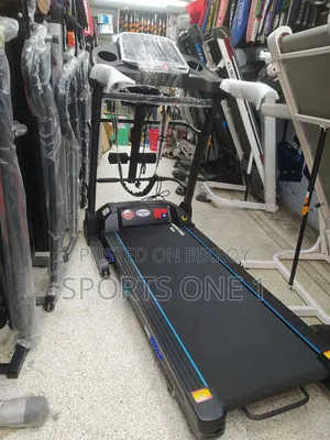 Motorized Treadmill 5 HP AC Motor 5-in-1 Speed 18 Km. User 180kg