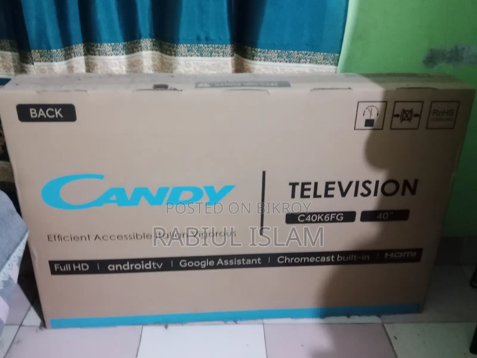 Brand New 40 Inches FHD Haier Candy Android Smart Tv