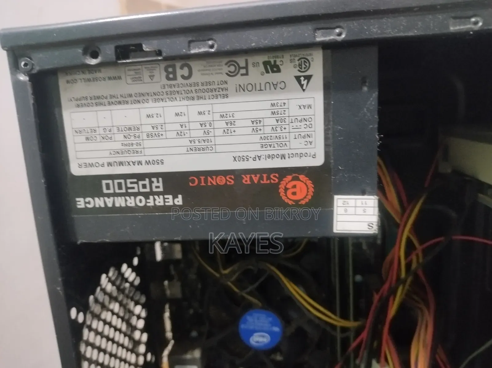 Desktop Computer MSI Hetis H81 16GB Intel Core I5 HDD+SSD 500GB