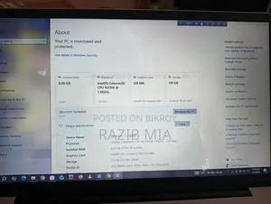 ল্যাপটপ মাইক্রোসফট সারফেস ৮জিবি ইন্টেল কোর আই৫ এসএসডি ১২৮জিবি