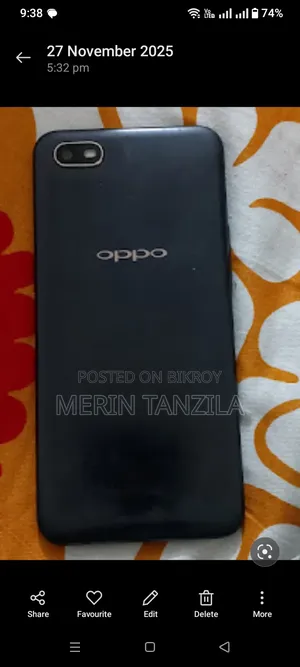Oppo A1k 32 GB Black