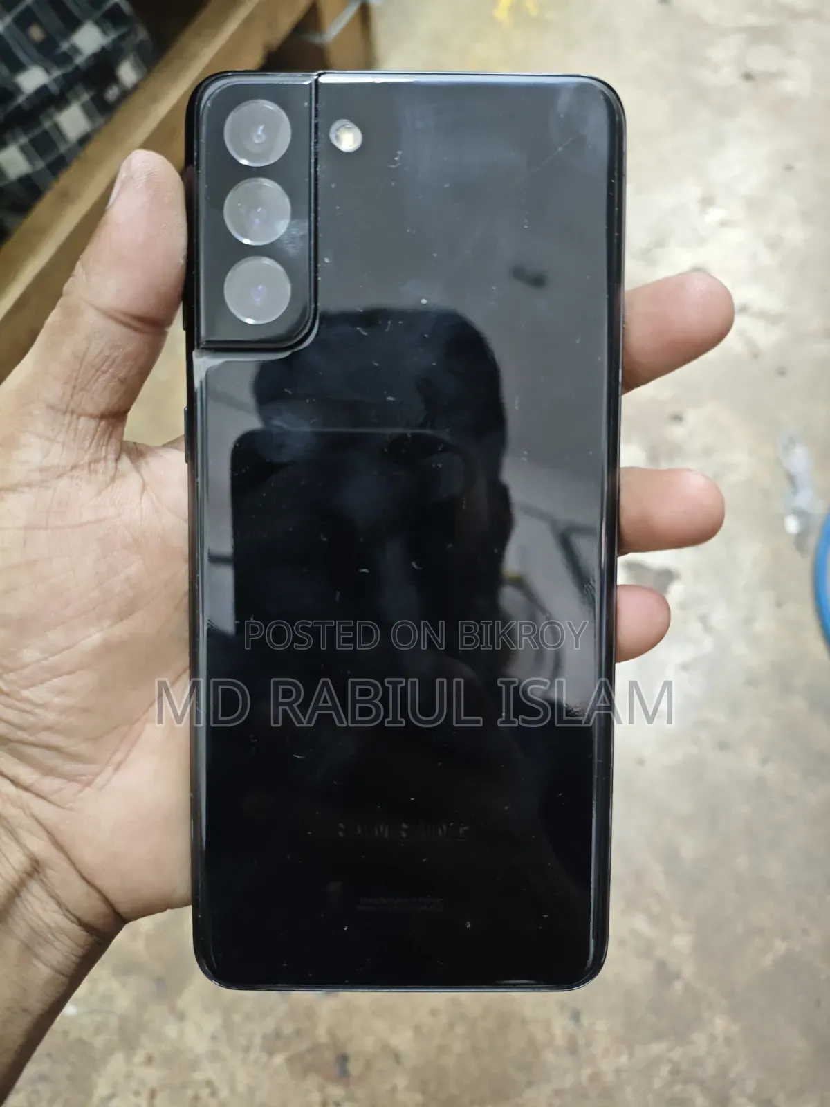 স্যামসাং গ্যালাক্সি এস২১+ ৫জি ১২৮ জিবি ব্ল্যাক