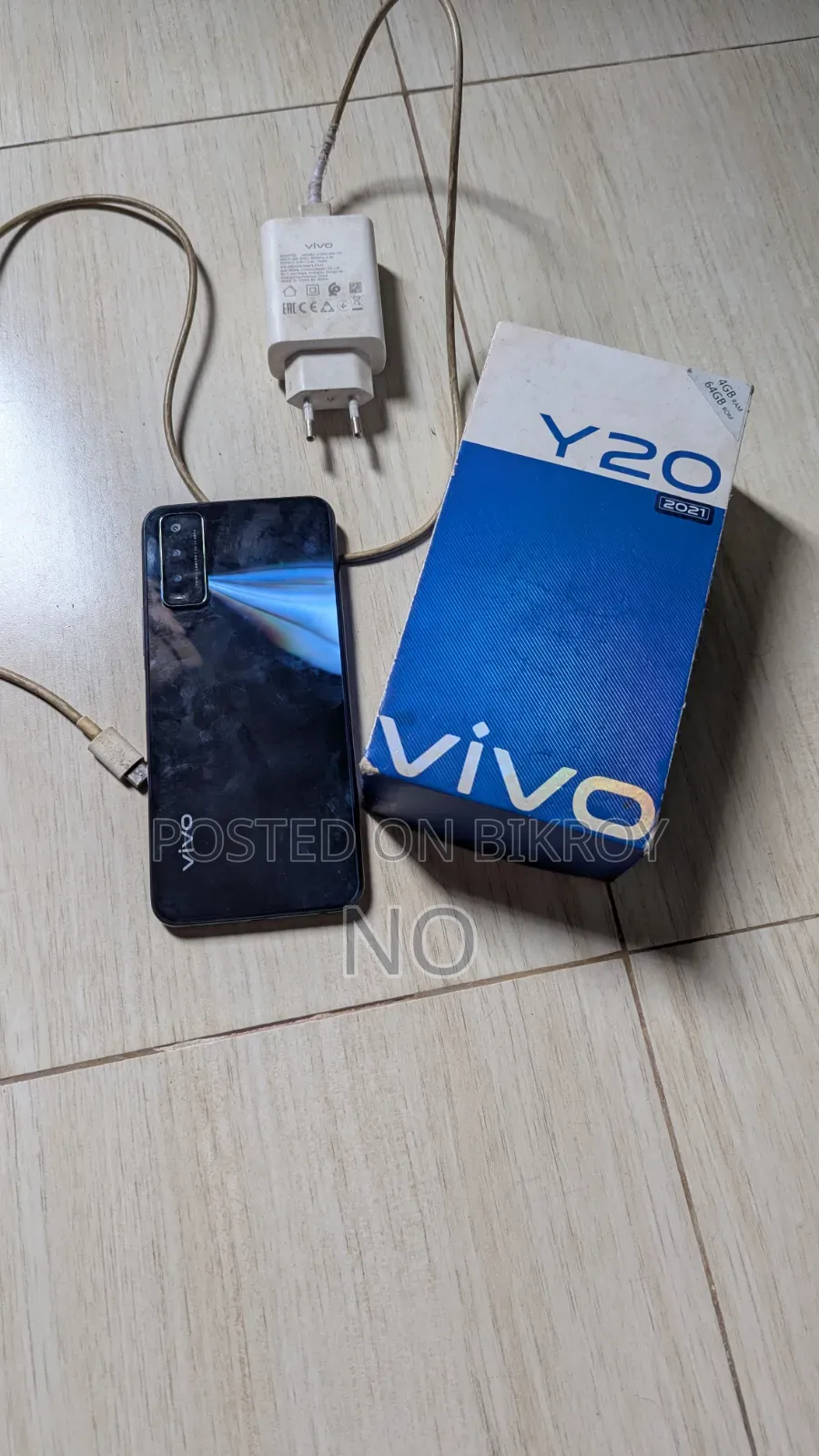 Vivo Y20 64 GB Blue