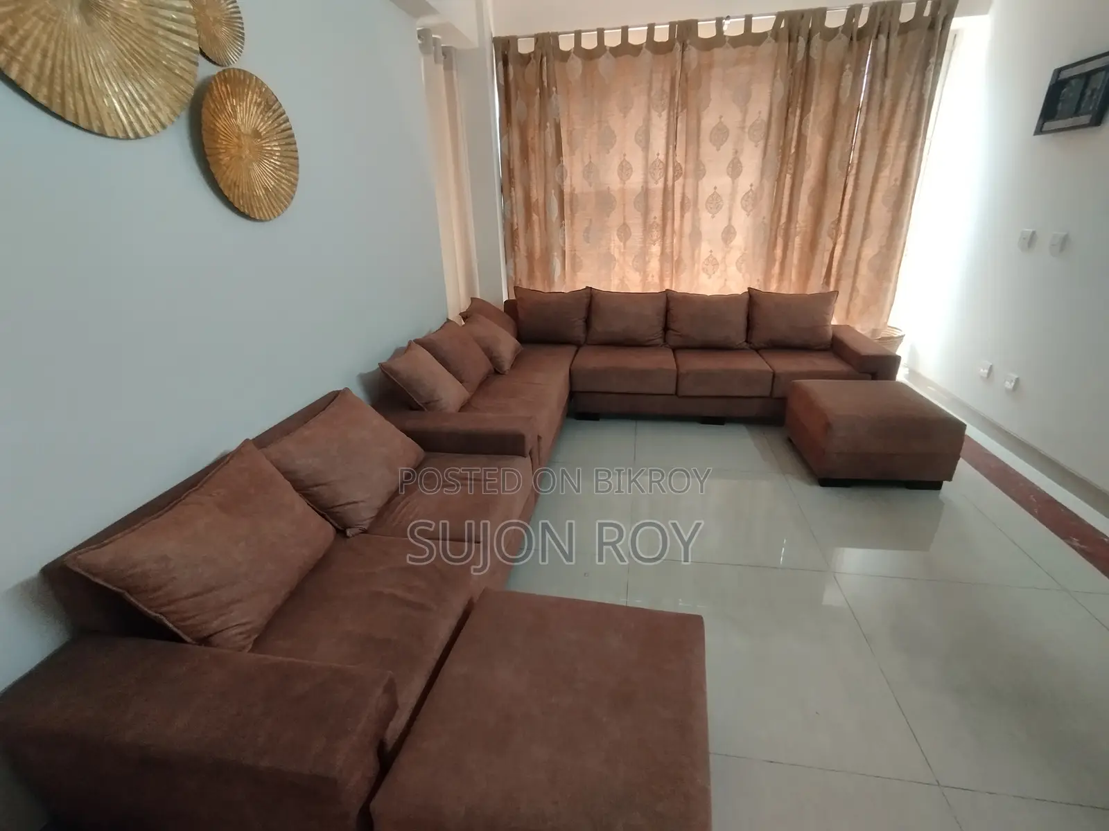 Sofa set for sitting