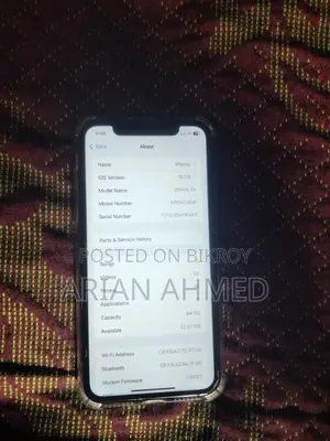 Apple iPhone XR 64 GB Black