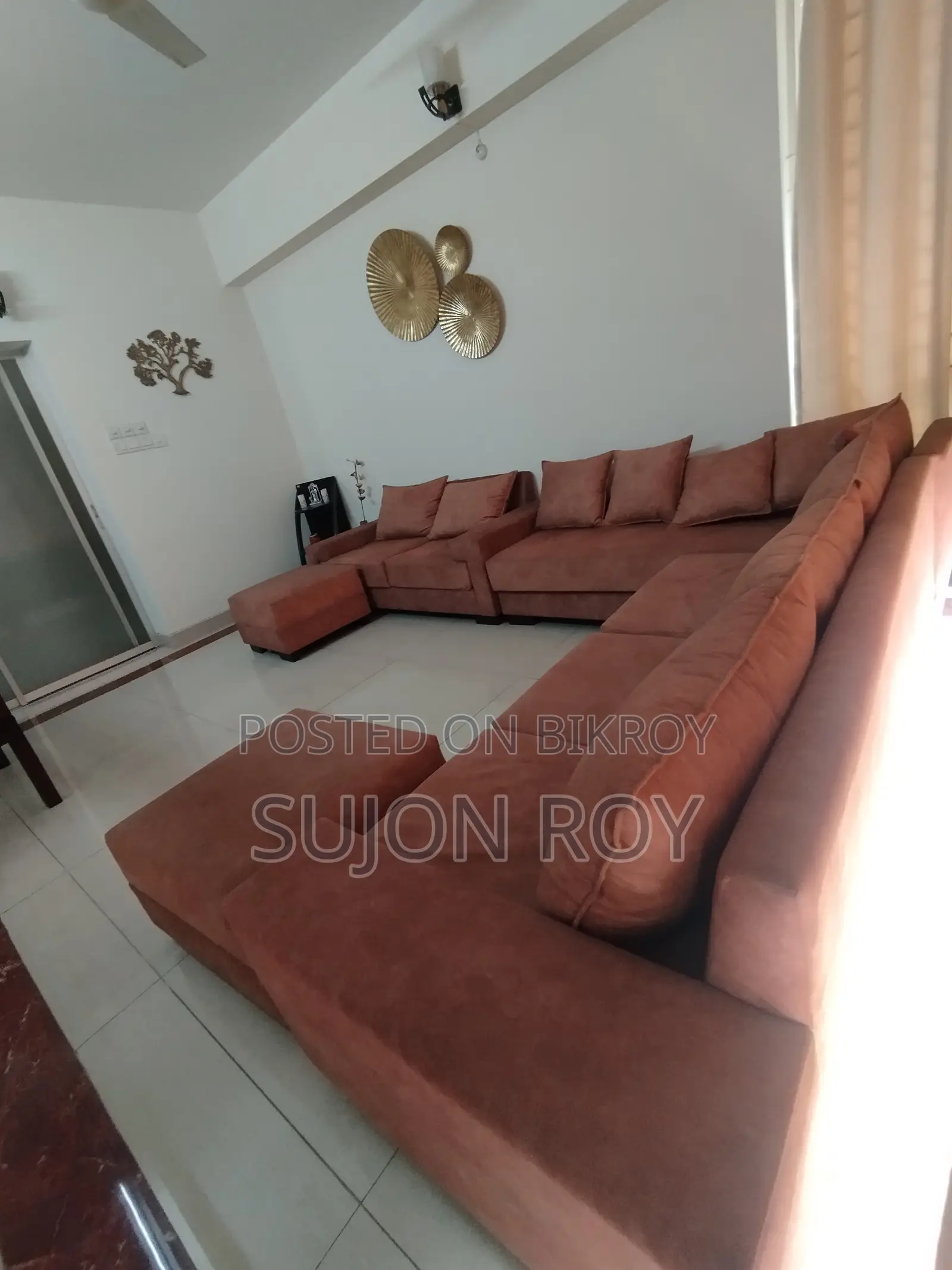 Sofa set for sitting