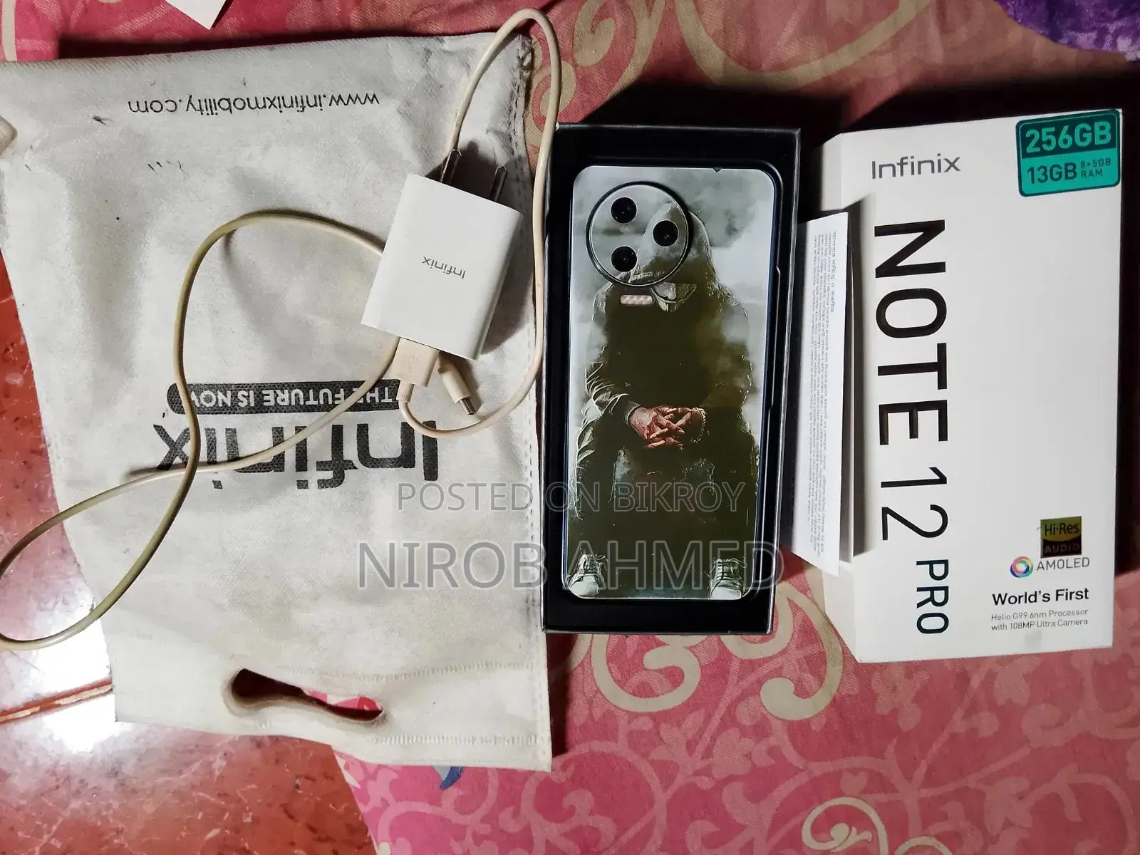 Infinix Note 12 Pro 256 GB Silver