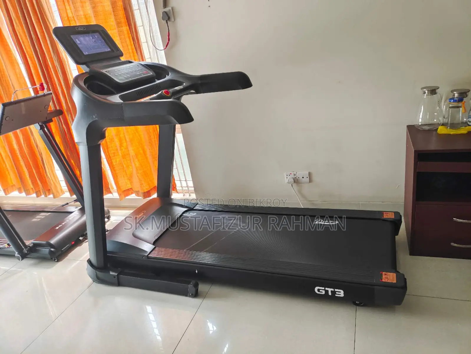 Gt3a Andoid Light Commercial Motorized Treadmill