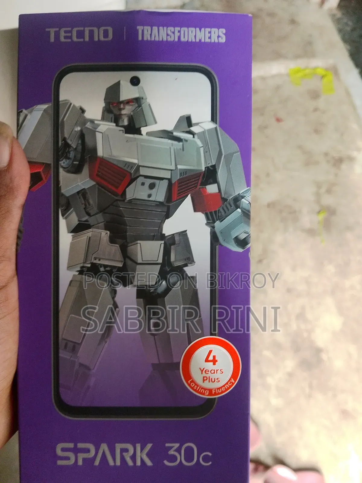 Tecno Spark 30C 128 GB Black