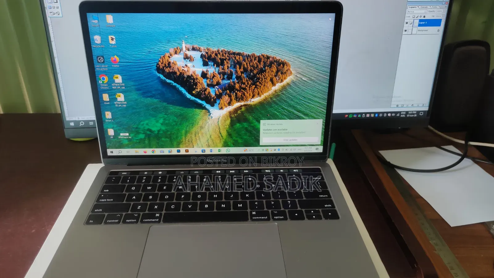 Laptop Apple MacBook Pro 2017 8GB Intel Core I5 SSD 512GB