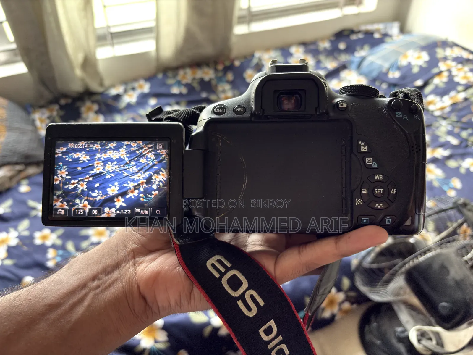 Canon 700d Dslr Camera Sell With Kit Lens
