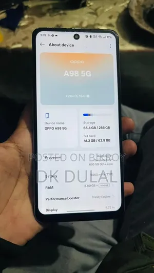 Oppo A98 256 GB Blue