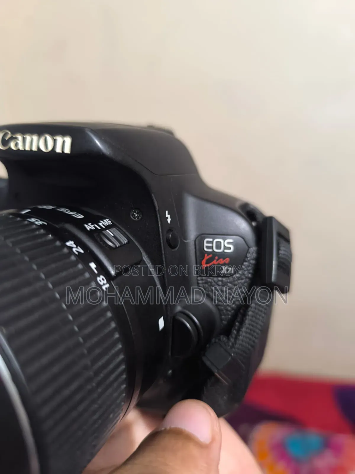 Canon 700d With Zoom Lens 18-55