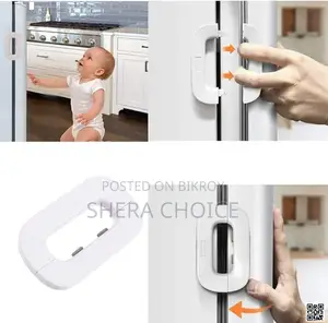 Refrigerator door lock, fridge door lock, multi-function