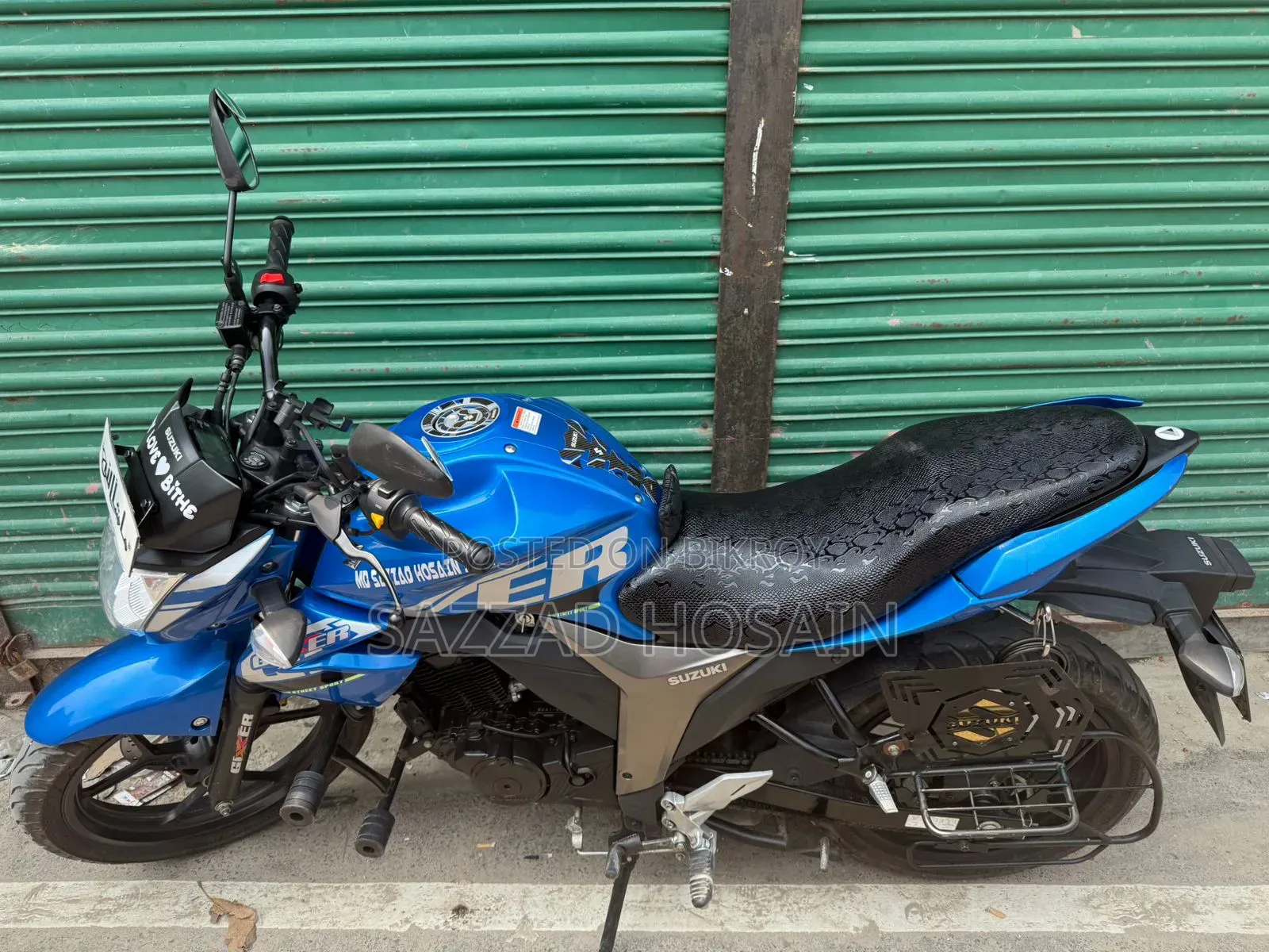 Suzuki Gixxer Monotone 2025 Blue