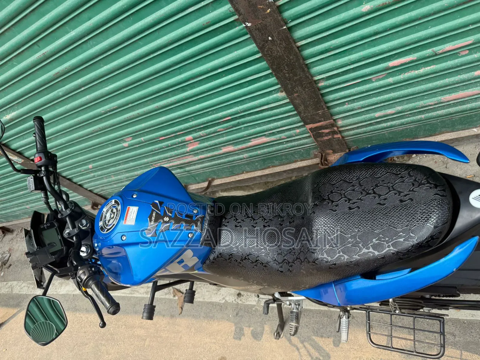 Suzuki Gixxer Monotone 2025 Blue