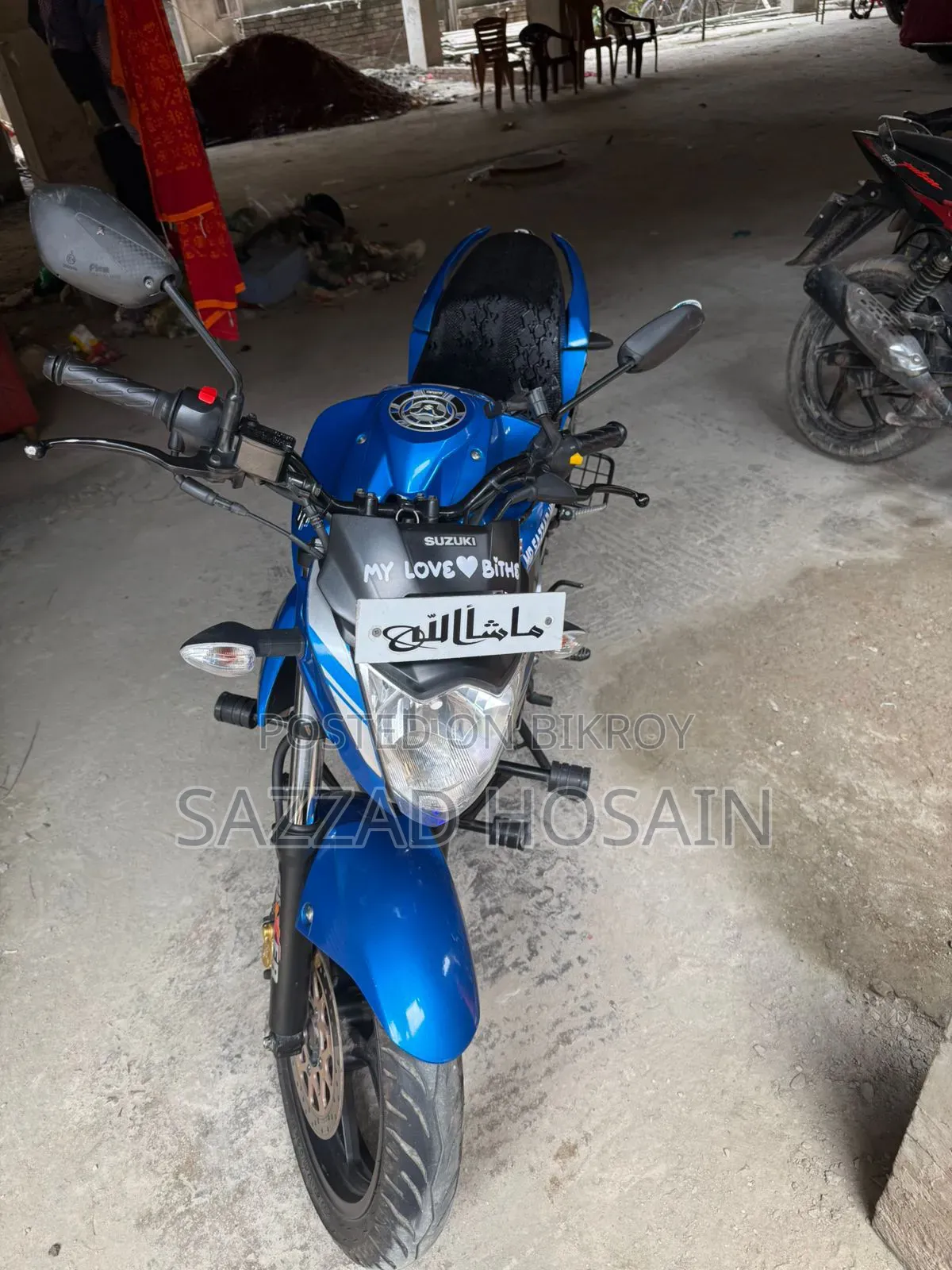 Suzuki Gixxer Monotone 2025 Blue