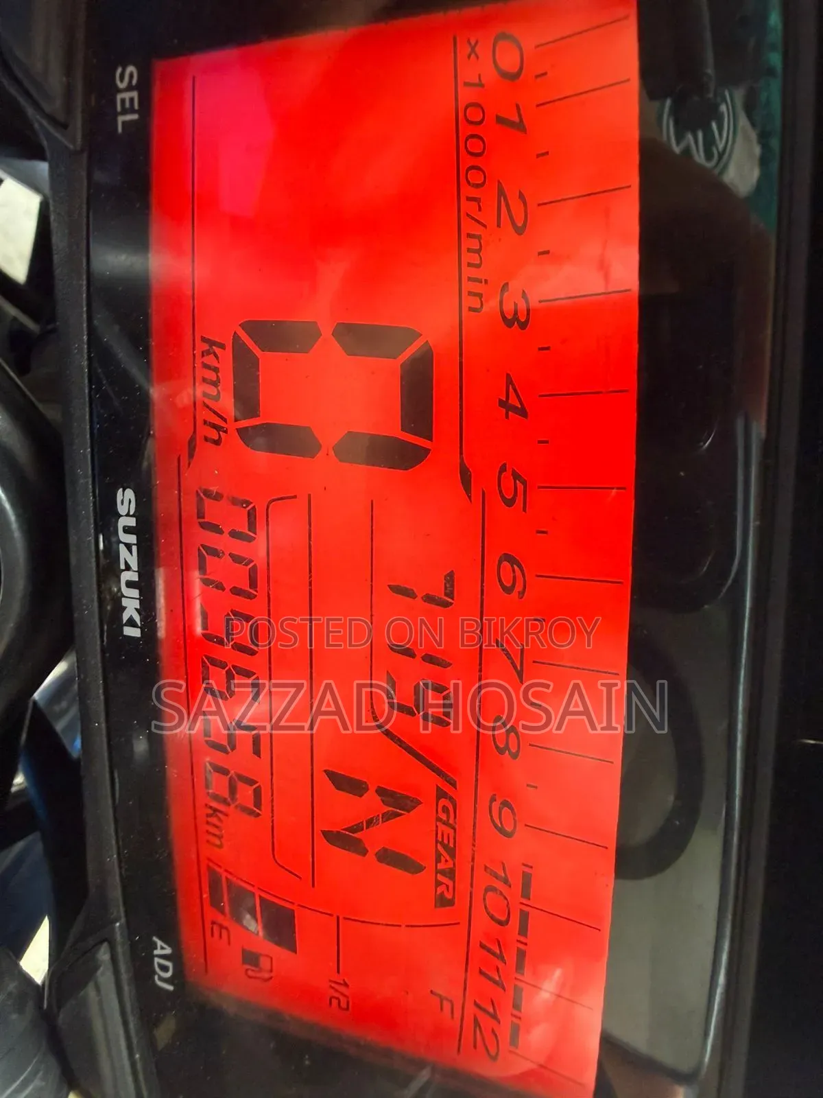Suzuki Gixxer Monotone 2025 Blue