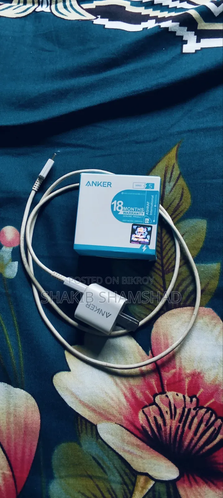 অ্যাঙ্কার ২০ ওয়াট চার্জার (অরিজিনাল)