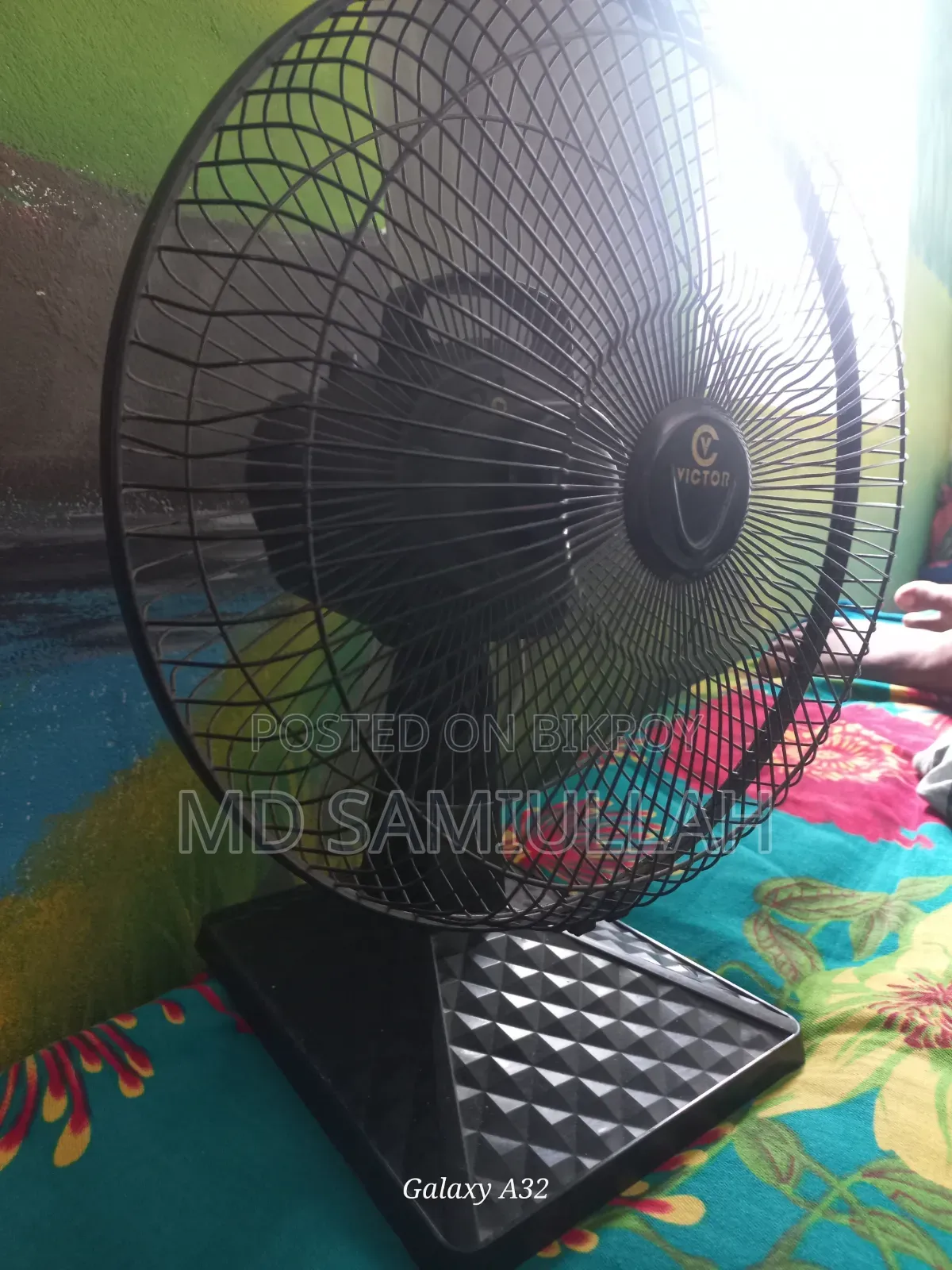 12" High Speed Table Fan