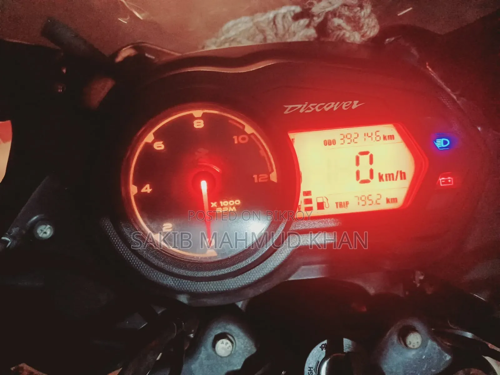 Bajaj Discover 110 2019 Black
