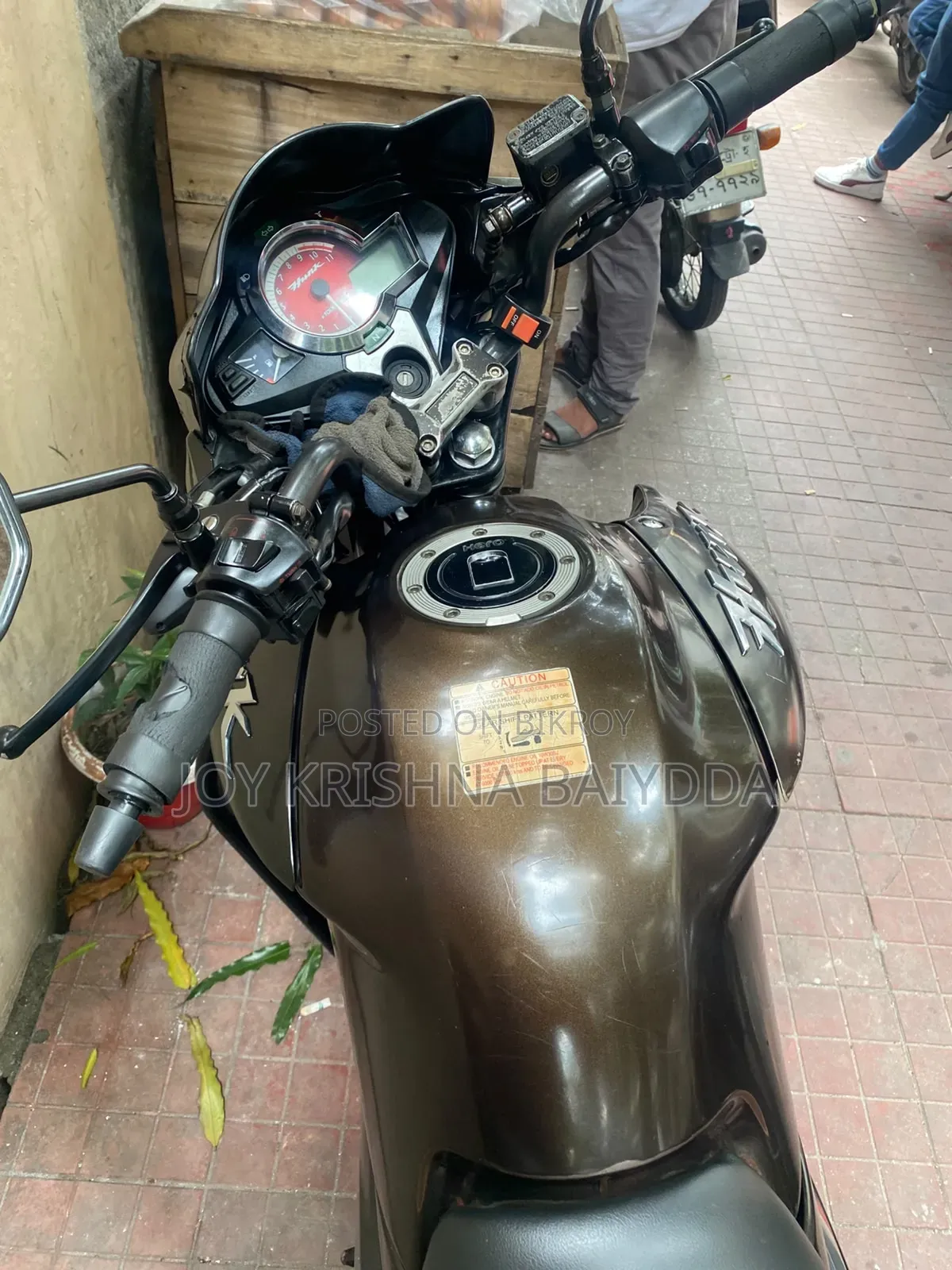 Hero Hunk 150 2016 Brown