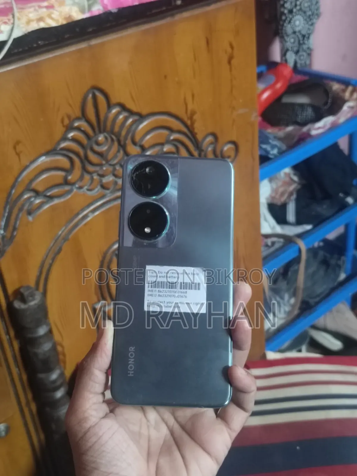Honor X7b 5G 256 GB Blue