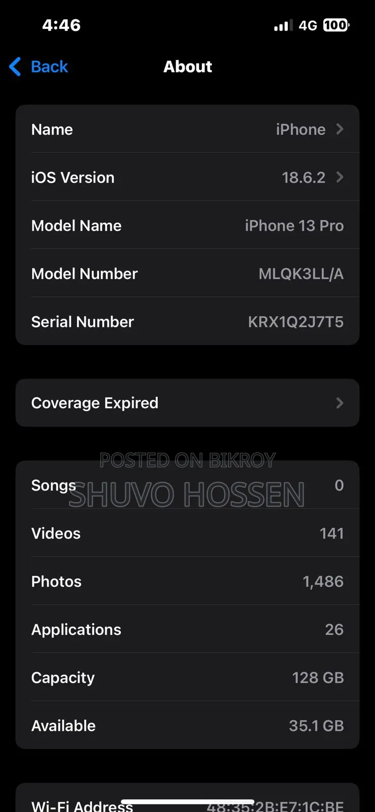 Apple iPhone 13 Pro 128 GB Silver