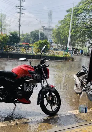 TVS Raider 125 2022 Red