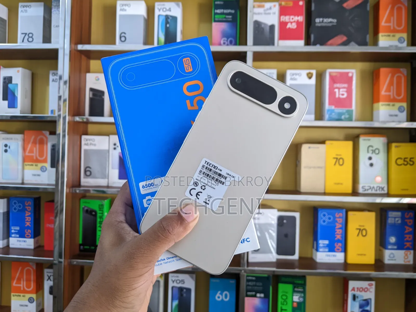 Tecno Spark 50 128 GB Rose Gold