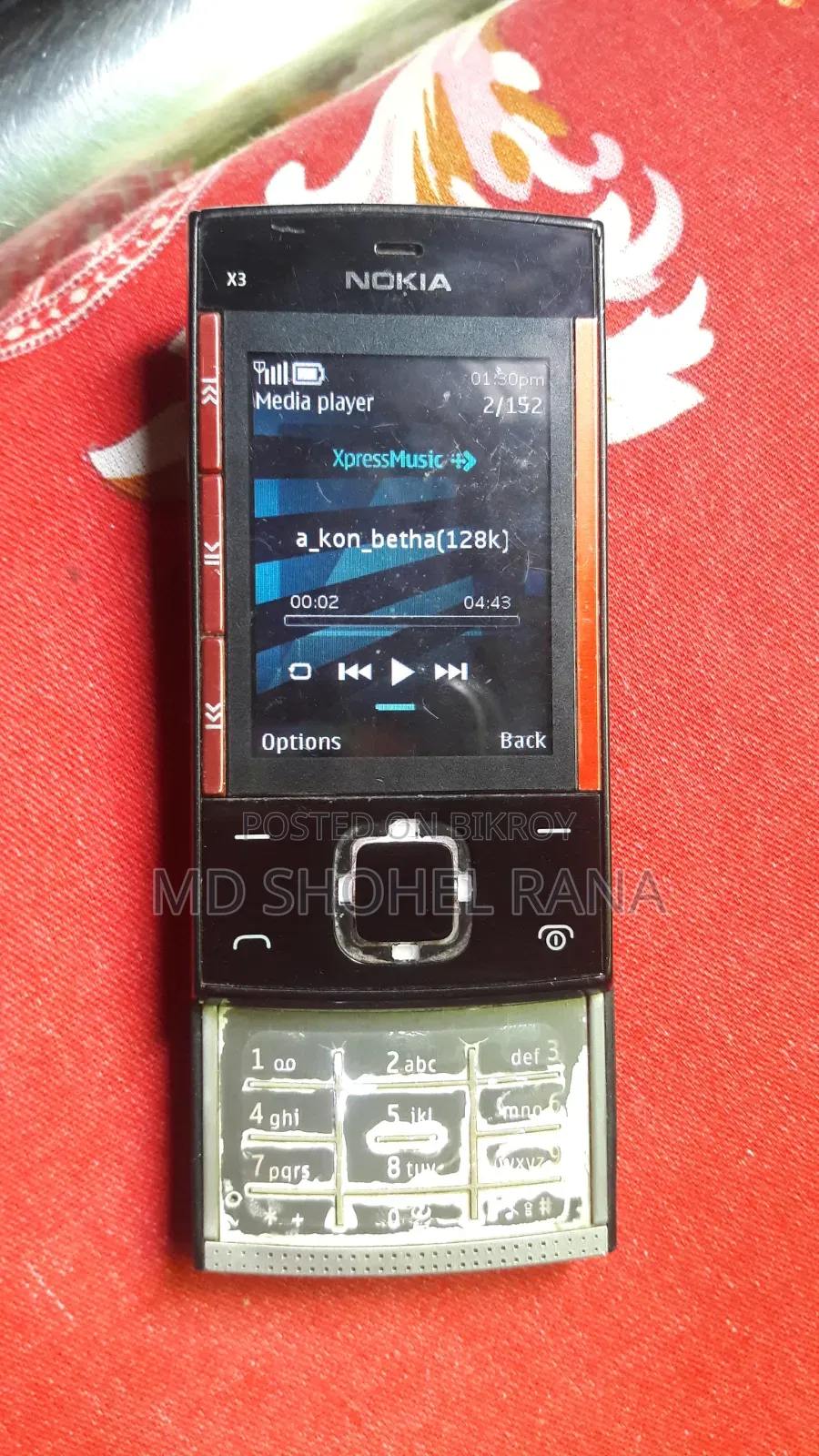 Nokia X3 Black
