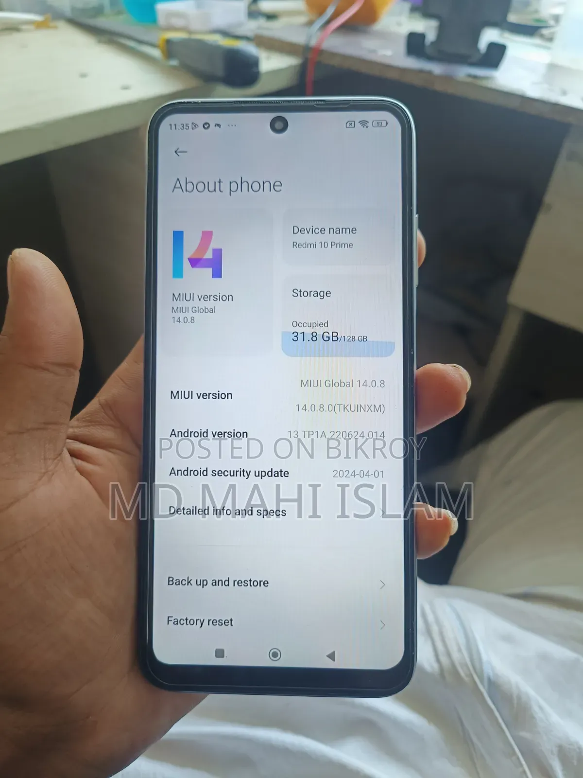 Xiaomi Mi 10 Lite 128 GB White