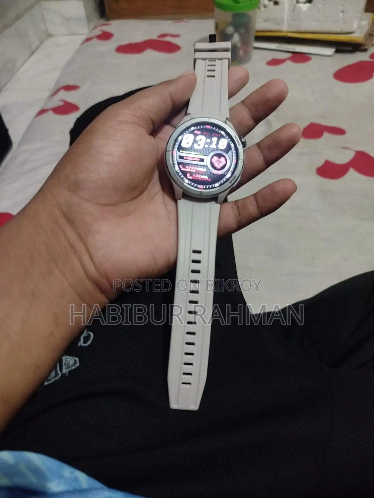 Haylou Solar Neo White Colour Smart Watch