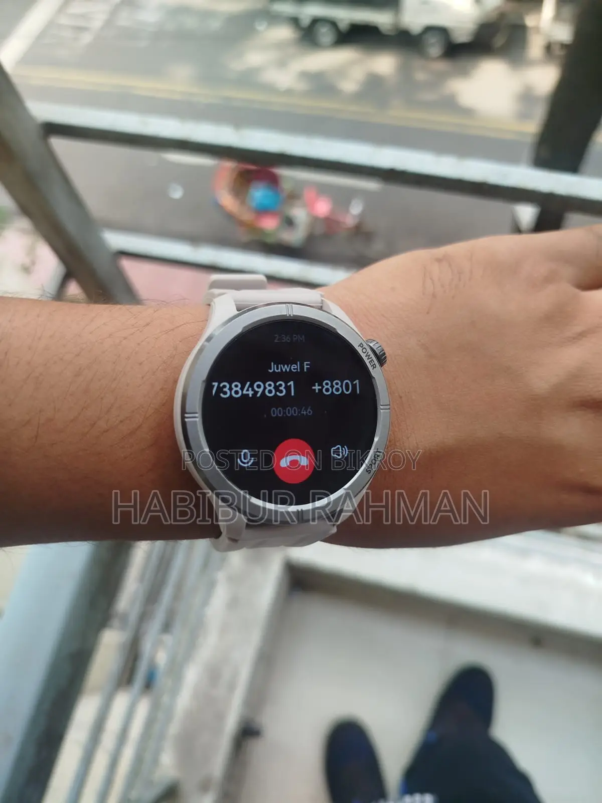 Haylou Solar Neo White Colour Smart Watch