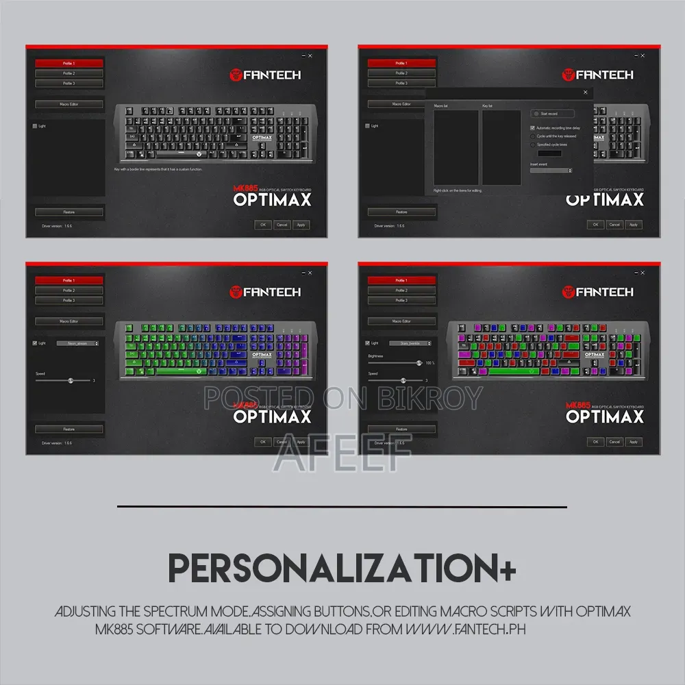 Fantech Mechanical Gaming Keyboard