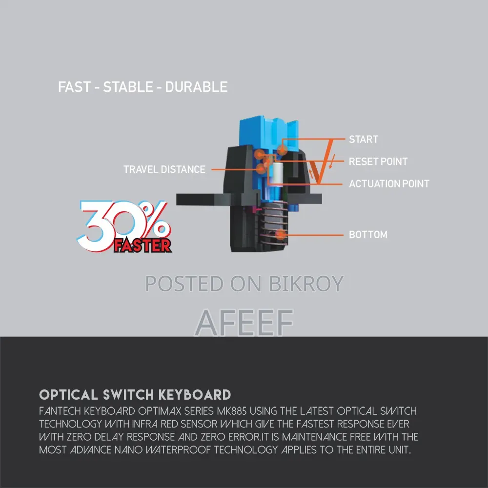 Fantech Mechanical Gaming Keyboard