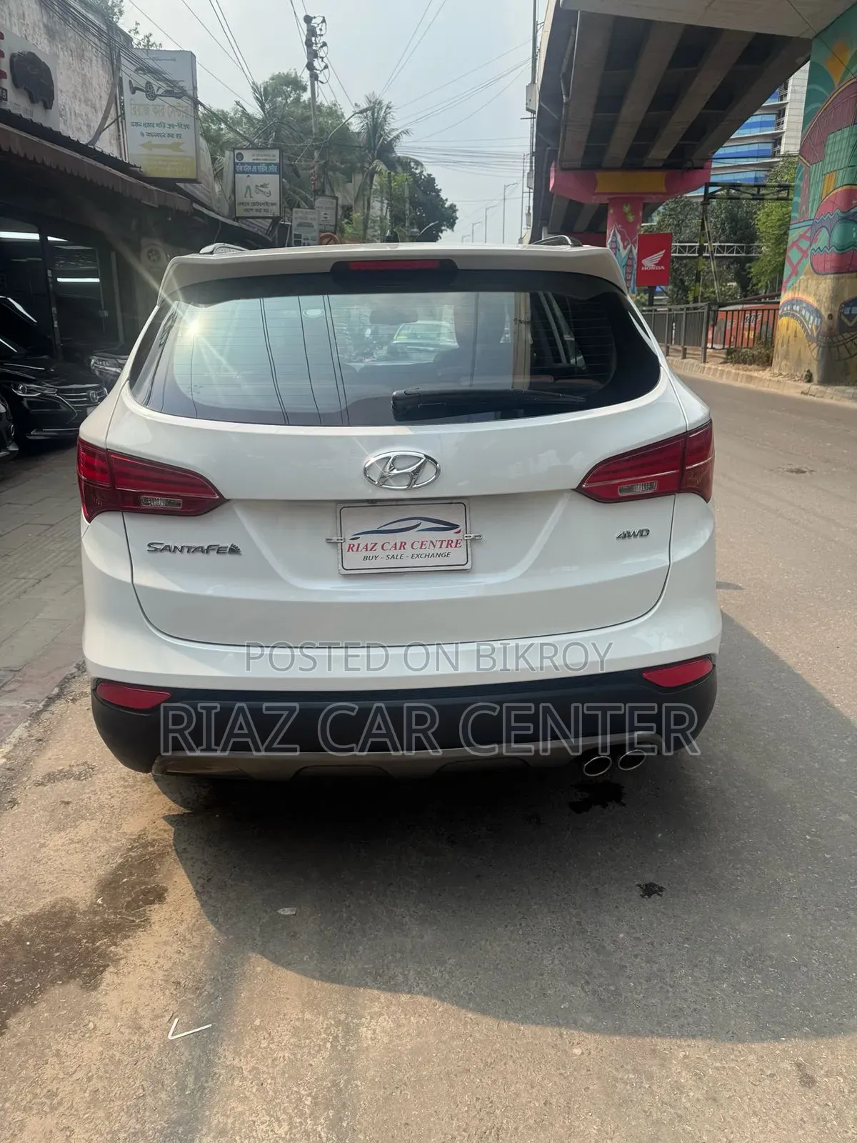 Hyundai Santa Fe 2015 White