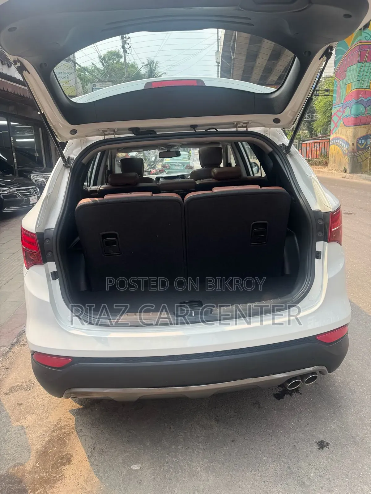 Hyundai Santa Fe 2015 White