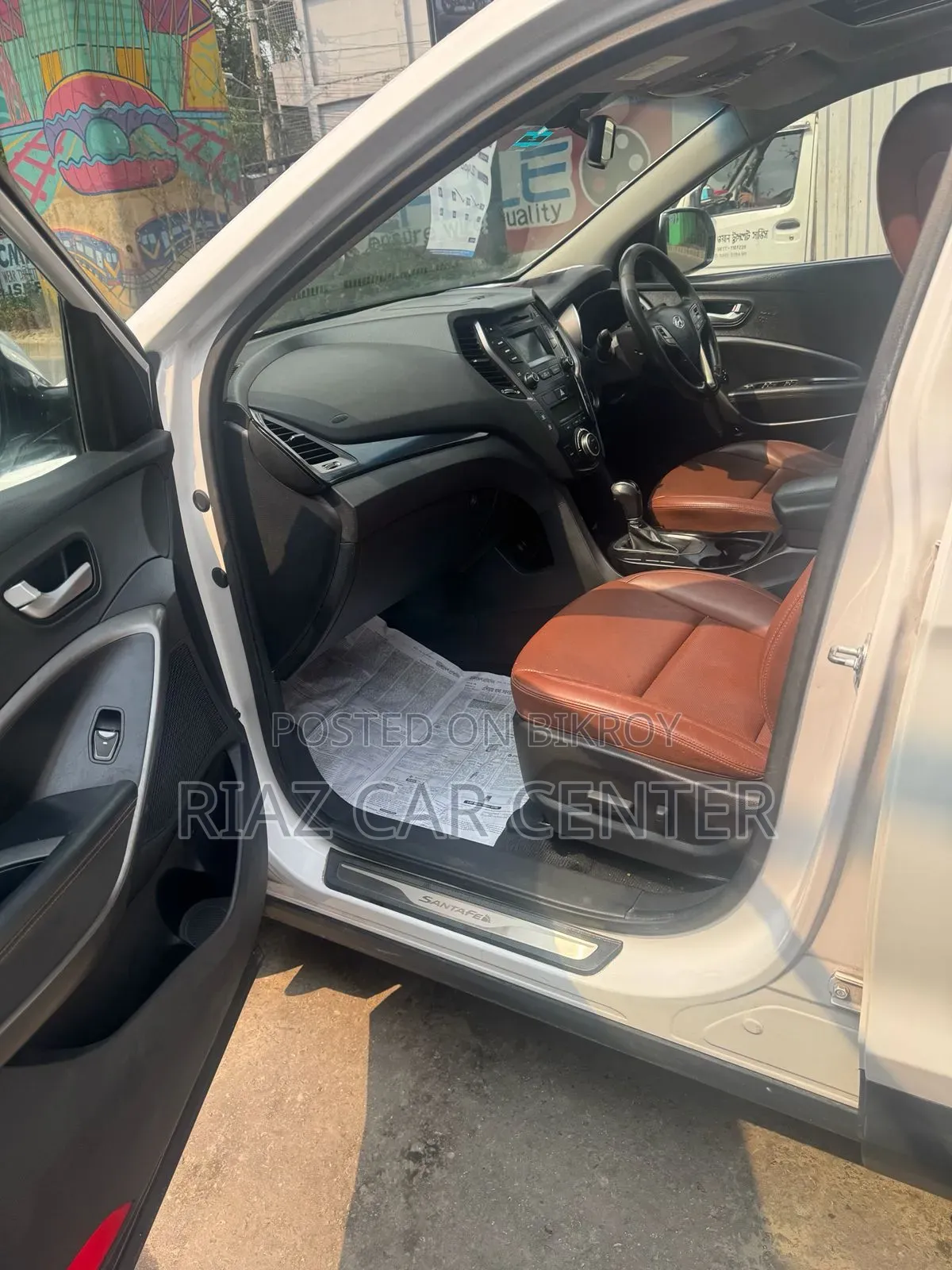 Hyundai Santa Fe 2015 White