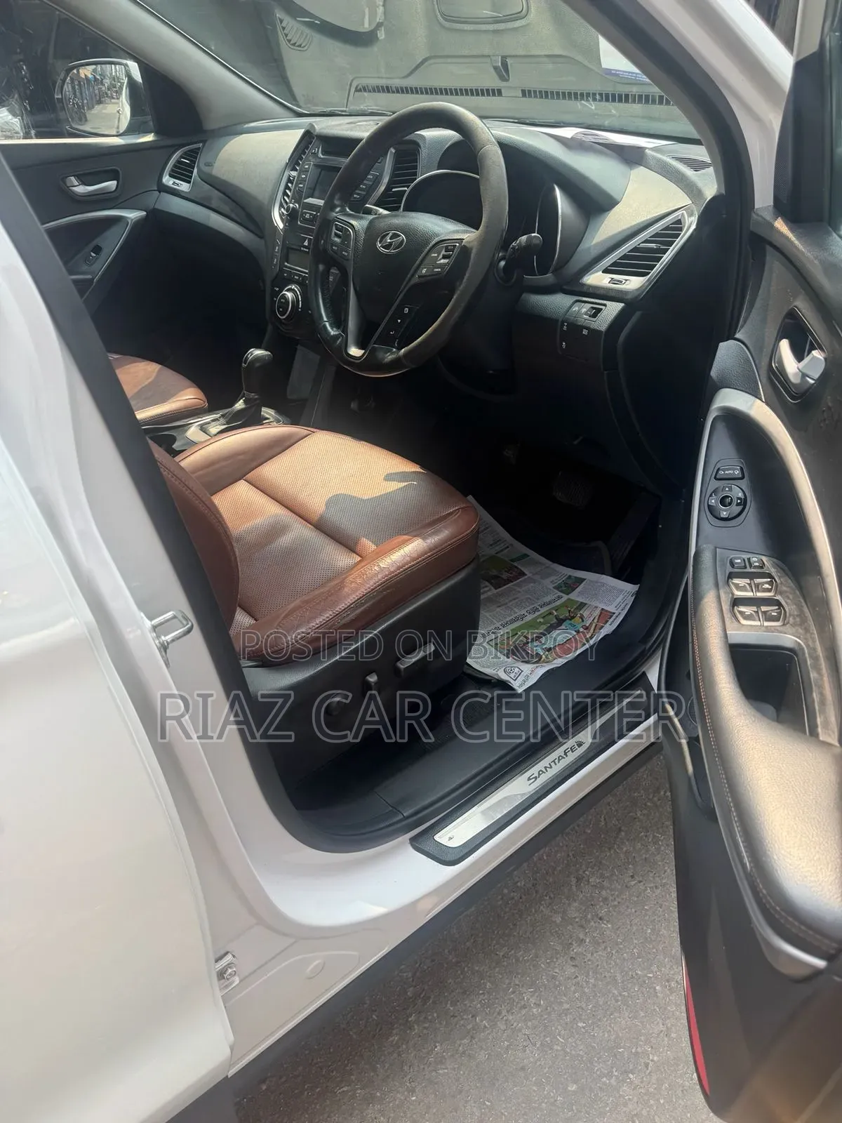 Hyundai Santa Fe 2015 White