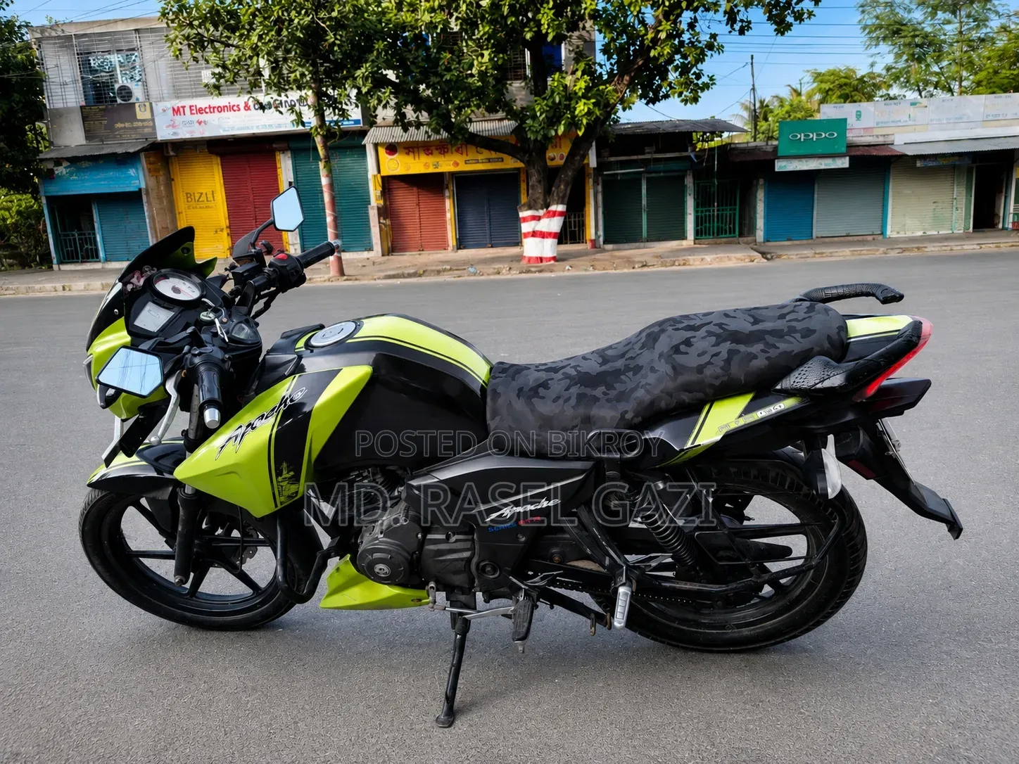 TVS Apache RTR 160 2V 2012 Green